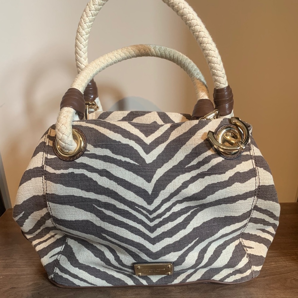 Michael Kors canvas purse